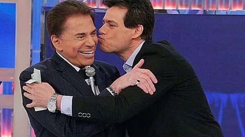 Celso Portiolli desaba em lágrimas ao vivo ao falar de Silvio Santos