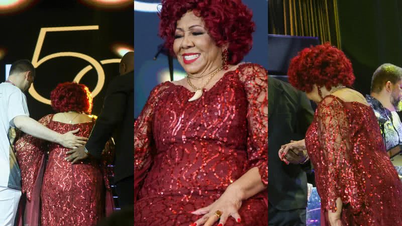 Alcione Passa Mal E Abandona Palco Durante Show