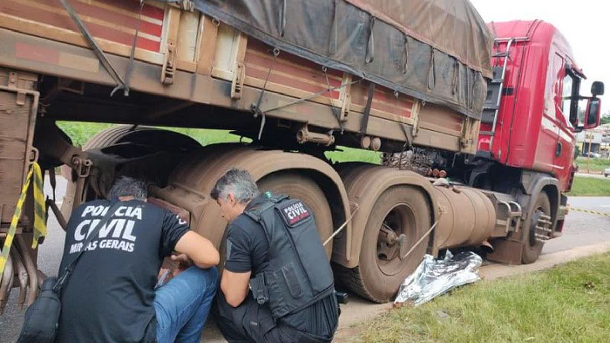 Motorista morre esmagado por roda da própria carreta