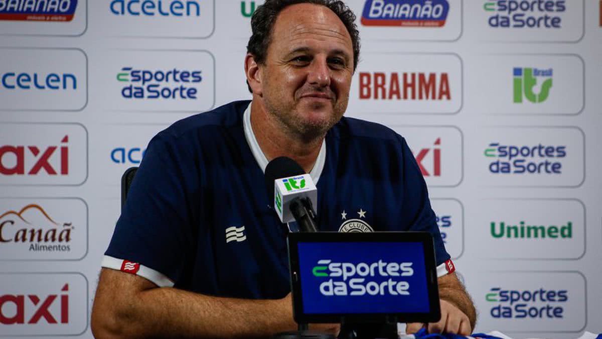 Rogério Ceni projeta Bahia tricampeão brasileiro em entrevista assista