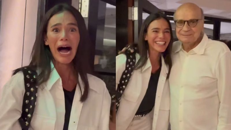 Bruna Marquezine Fica Aos Prantos Ao Conhecer Drauzio Varella Assista