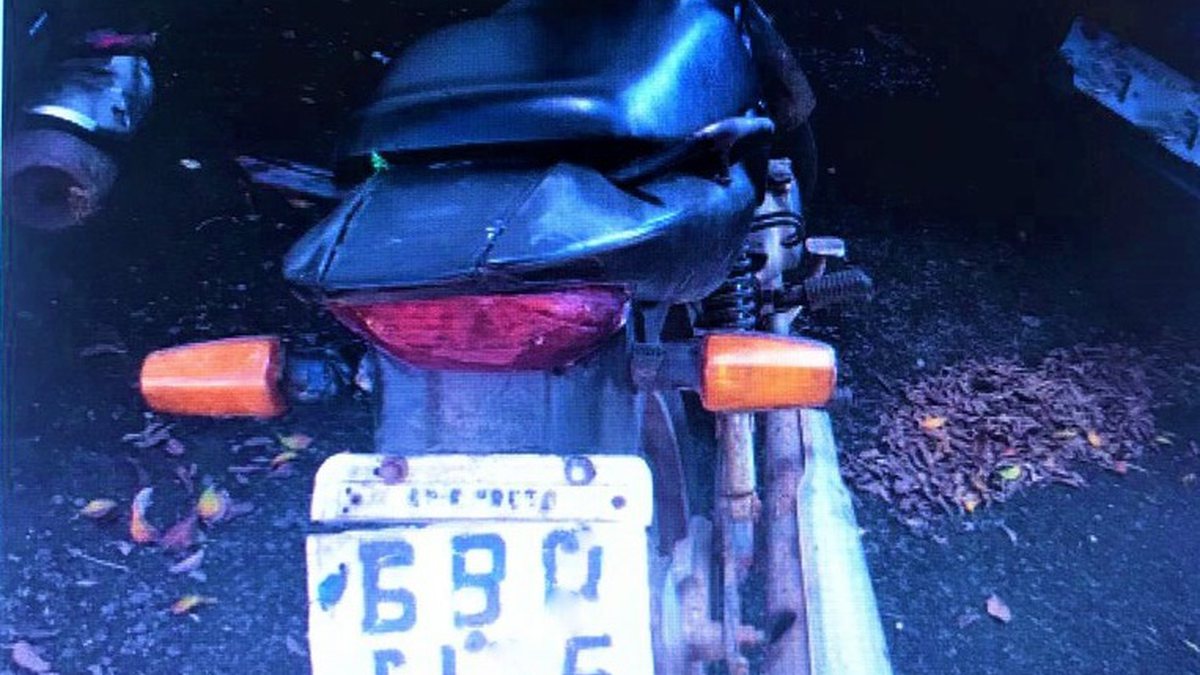 Moto adulterada é apreendida pela PRF em Santa Bárbara