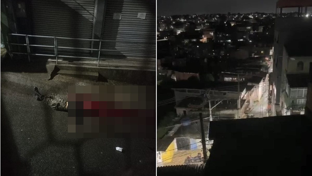 VÍDEO Homem ataca PM e morre em meio a tiroteio entre facções rivais