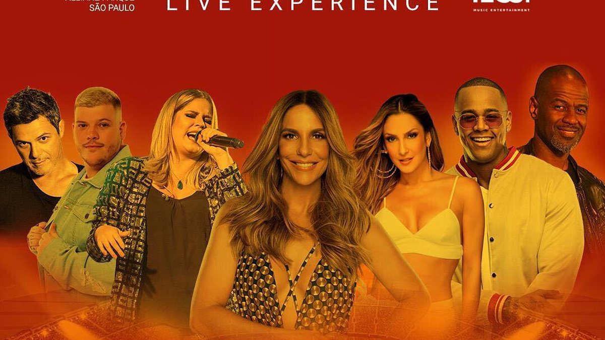 Ivete mostra montagem do palco e revela ansiedade para gravação do novo DVD