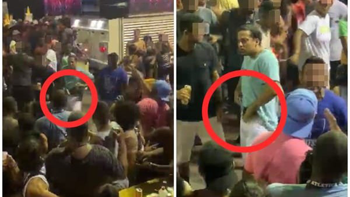 Foli O Saca Arma Durante Confus O No Pr Carnaval De Salvador Assista