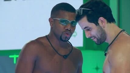 BBB 24 Davi revela time do coração e é zoado por Matteus sai daí