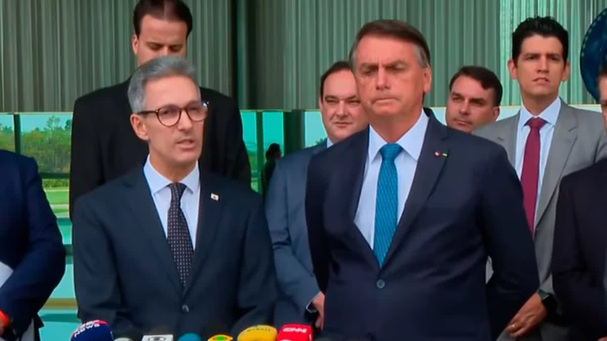 Ao Lado De Bolsonaro Zema Oficializa Apoio No Segundo Turno Assista