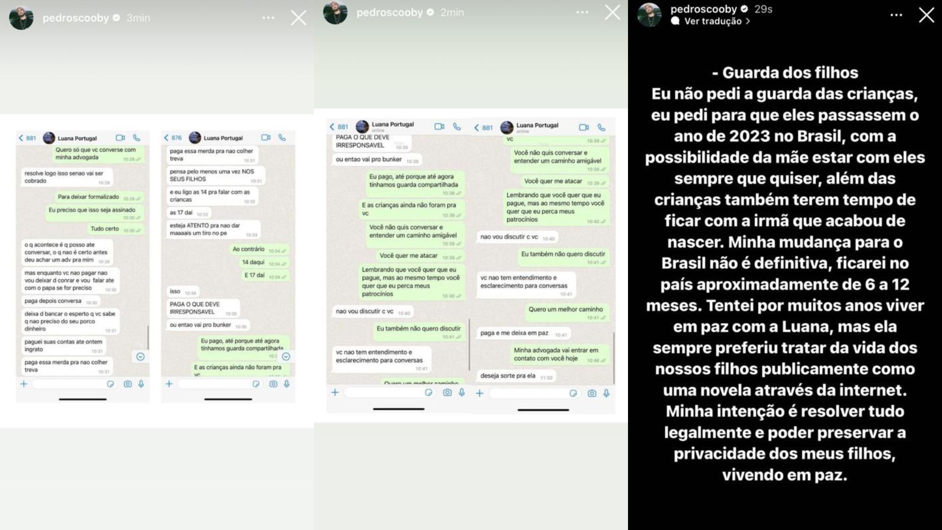 Pedro Scooby se pronuncia sobre acusações de Luana Piovani confira