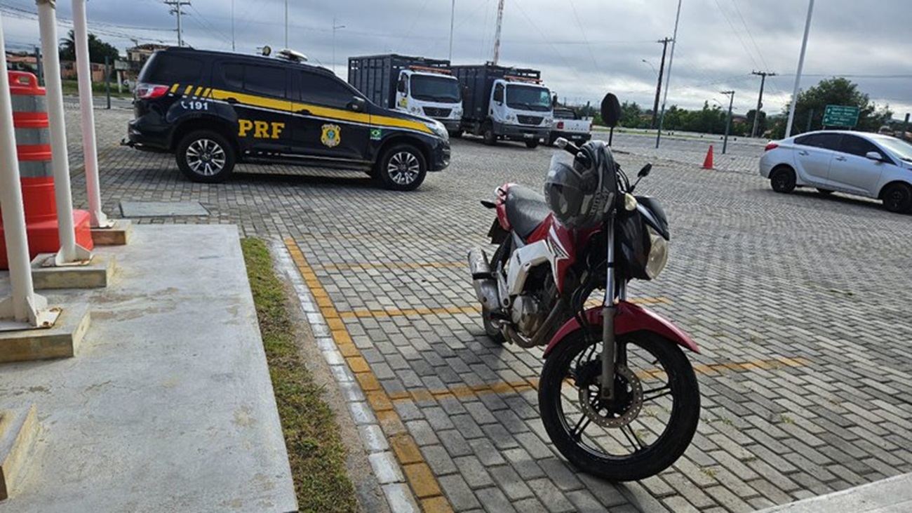 PRF Recupera Moto Roubada Que Seria Trocada Por Uma Vaca Na Bahia