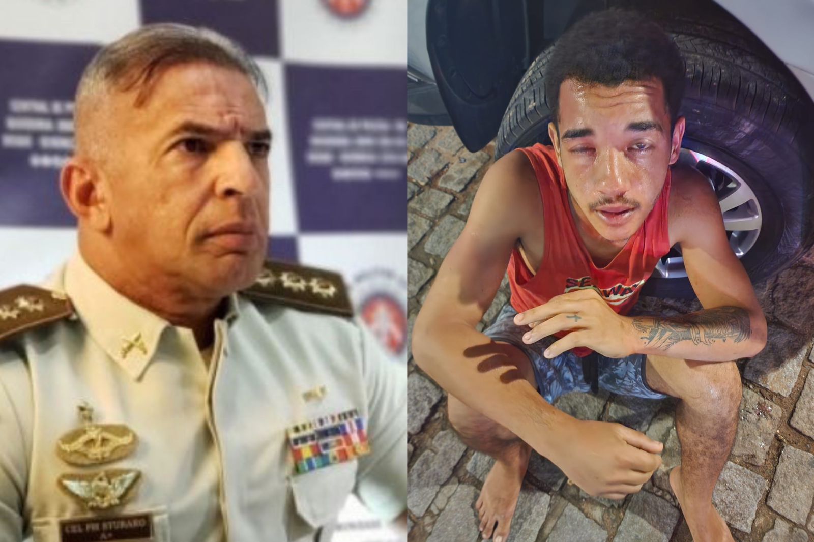 Homem Tenta Furtar Corrente Mas D De Cara Coronel Sturaro E