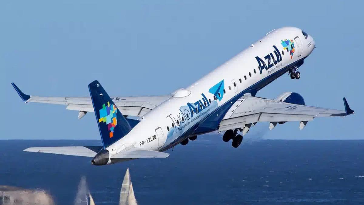 Azul vai aumentar em 46% o número de voos diários a partir de junho