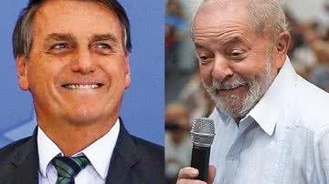 Foto Bolsonaro: Carolina Antunes/PR | Foto Lula: Ricardo Stuckert