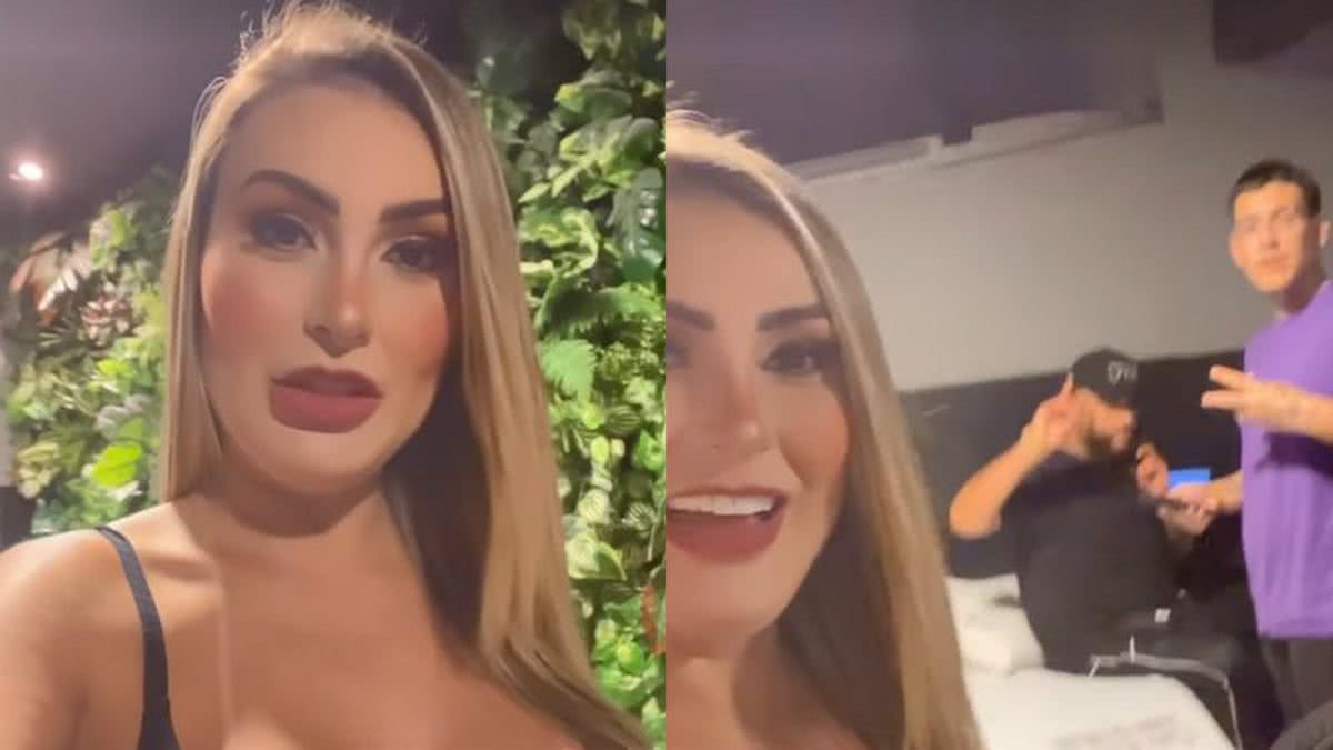 VÍdeo Andressa Urach é Filmada Pelo Filho Em Motel E Diz Que Vai Dar O Que Falar 