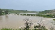 Barragem Nilo Coelho transborda após fortes chuvas na região - Reprodução/Blog do Sena