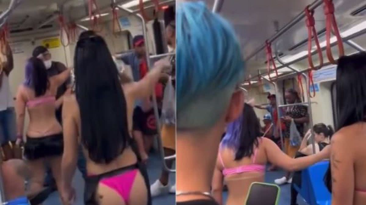 Criadora de conteúdo adulto polêmica faz barraco após ser fotografada no  metrô; assista