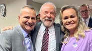 Waguinho, Lula e Daniela Carneiro - Reprodução / Redes Sociais