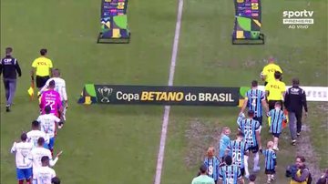 Jogo entre Grêmio e Bahia, pela Copa do Brasil, atrasa em 1h por ciclone  extratropical