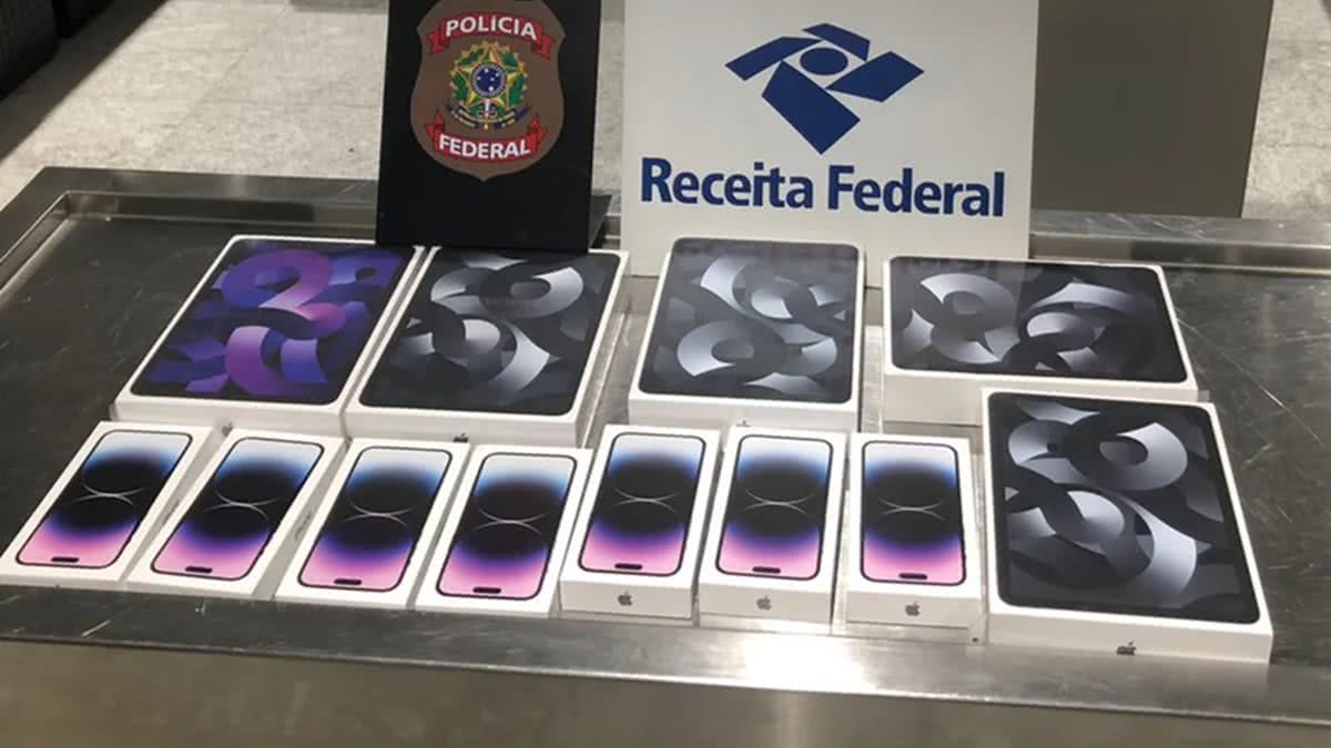 Passageiro Circula Com Com Rcio Ilegal De Iphones E Ipads E Detido