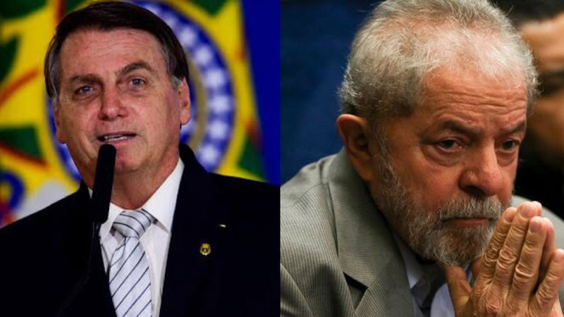 Foto Bolsonaro: Agência Brasil / Foto Lula: Agência Brasil