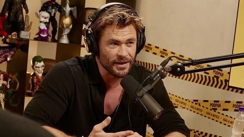 Chris Hemsworth fala sobre Scooby e Ítalo no Podpah - 16/06/2023