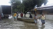 Imagem Temporal: mais de 500 pessoas precisaram deixar suas casas em Cabrália