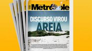 Imagem Jornal da Metrópole: O discurso que virou areia