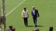 Imagem Dilma chega à Arena Fonte Nova