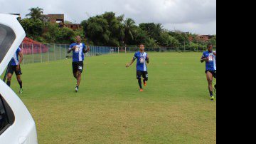 Imagem Com Pittoni do DM, Bahia realiza atividade física no Fazendão