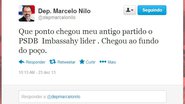 Imagem Mágoas: Nilo diz que PSDB chegou ao “fundo do poço”