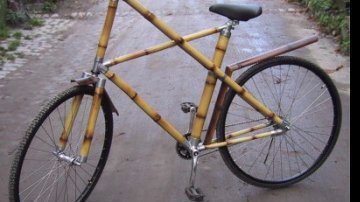 Imagem Bicicletas de bambu vira novidade nas ruas de São Paulo