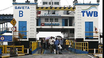 Imagem Pane no ferry impediu travessia