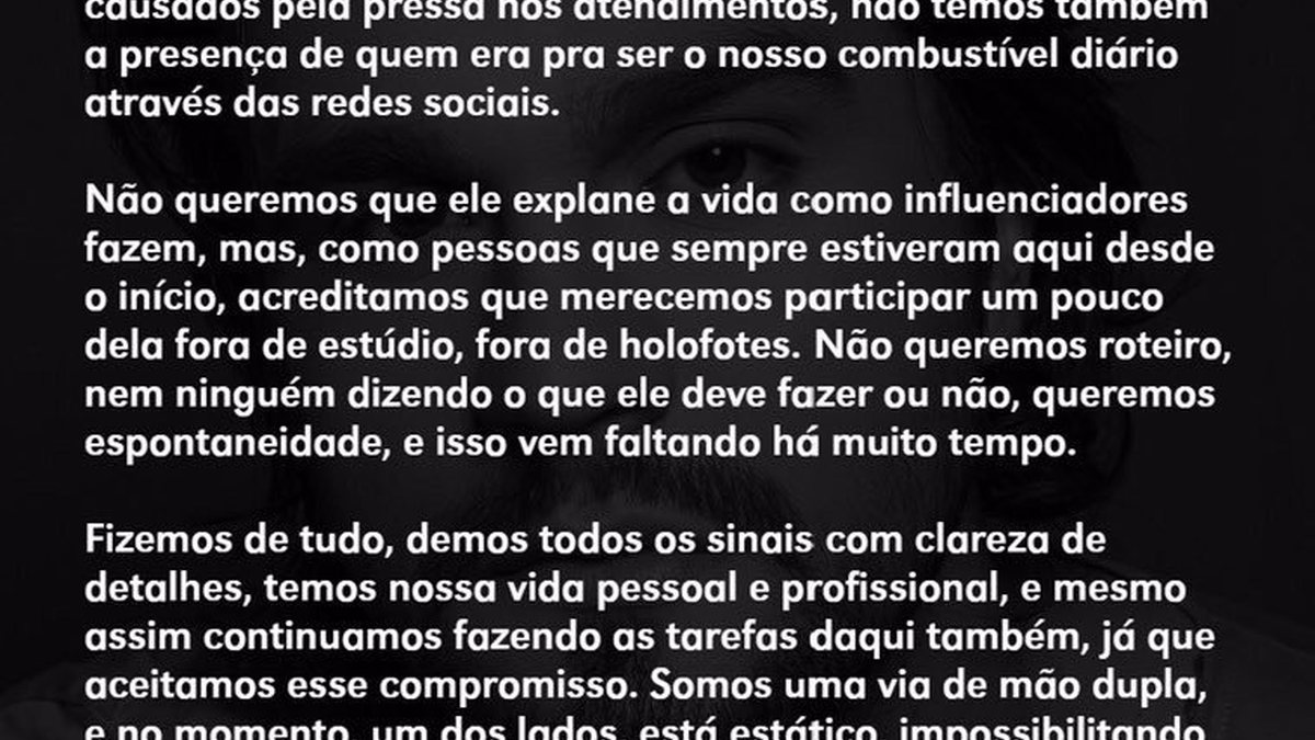 Fã-clubes de Luan Santana anunciam pausa em atividades: 'Precisamos de um  tempo para refletir', Música