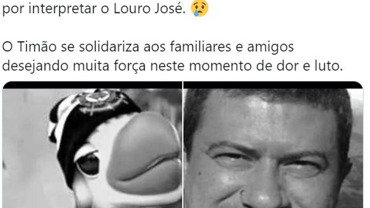 Corinthians Lamenta Morte De Tom Veiga O Louro José Força Neste Momento De Dor 2189