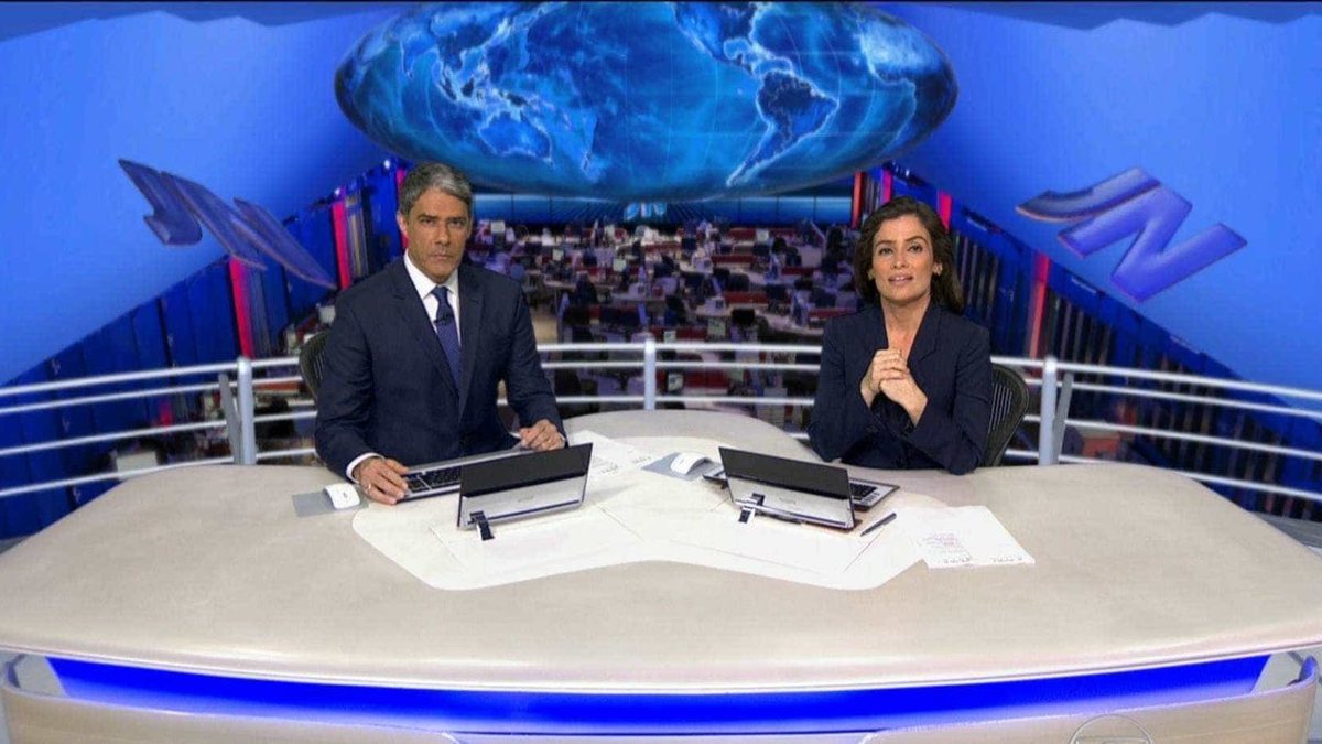 Globo Traz De Volta Antigo Estúdio Do Jornal Nacional E Gera Burburinho ...