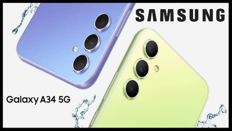 Semana do Consumidor: Galaxy A34 da Samsung com 45% de desconto