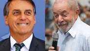 Foto Bolsonaro: Carolina Antunes/PR | Foto Lula: Ricardo Stuckert