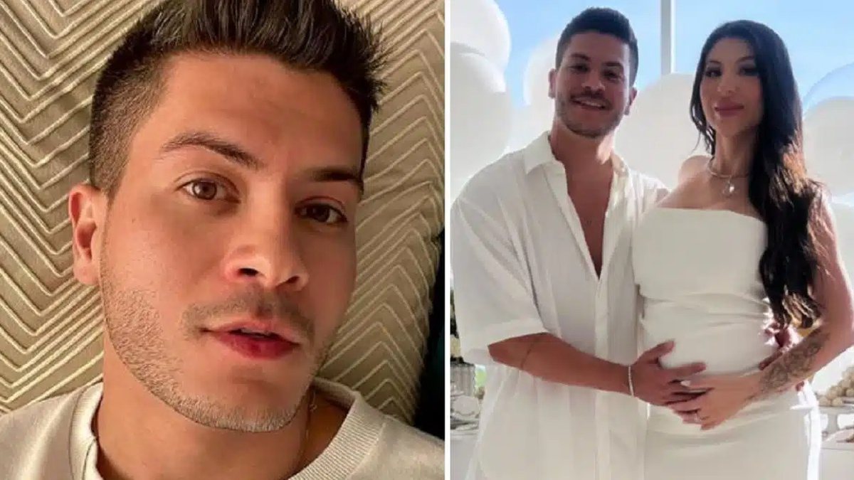 Arthur Aguiar Se Emociona E Revela O Sexo Do Segundo Filho Veja V Deo