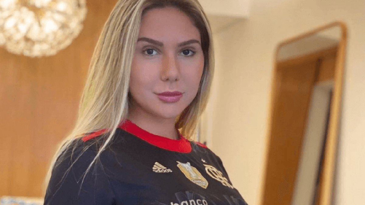 Futebol Feminino - Larissa Pereira, jogadora do Flamengo, foi