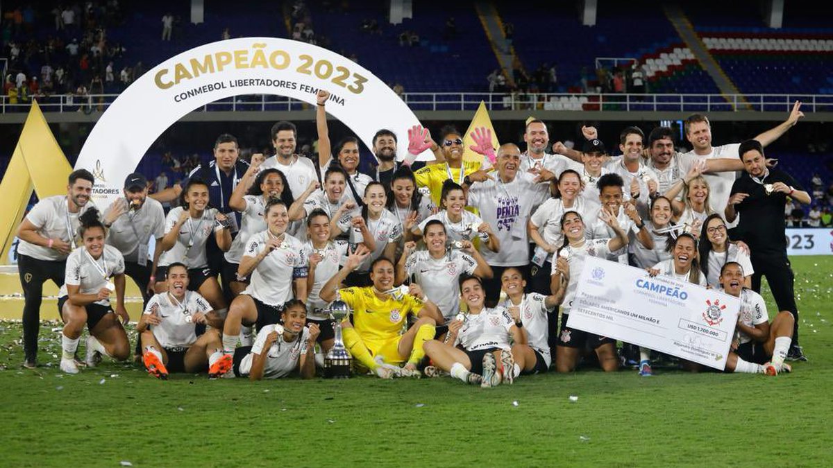 Corinthians conquista título da Libertadores de futebol feminino