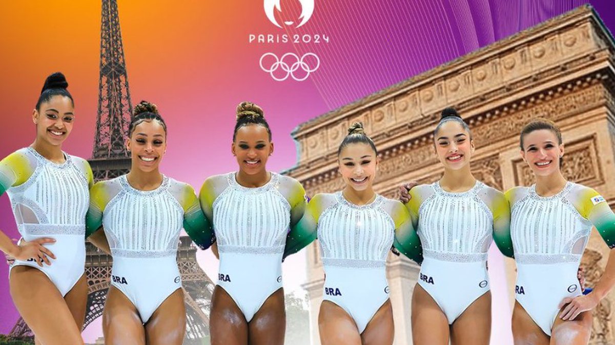 Ginastas da Seleção de Ginástica Artística Feminina fazem escala em Paris  antes do Mundial - Surto Olímpico