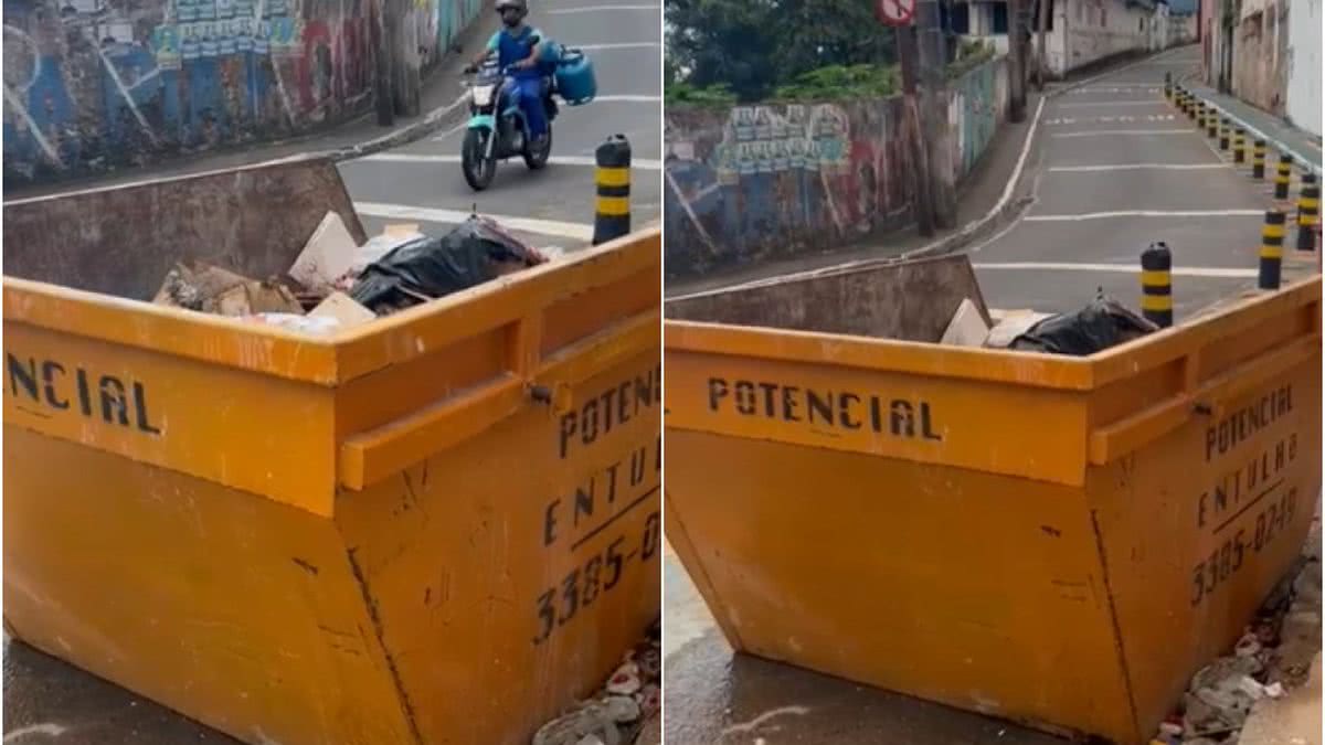 Homem Encontrado Morto Com Marcas De Facadas E Pernas Amarradas Em Lata De Lixo Em Salvador