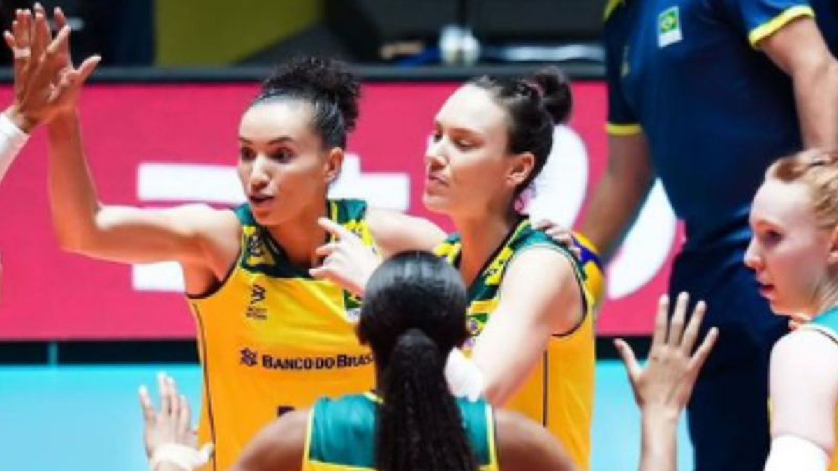 Brasil vence Bélgica e se mantém no Pré-Olímpico de vôlei feminino