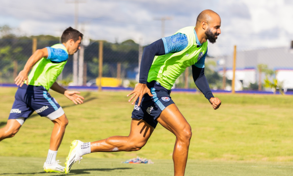 Bahia faz último treino antes de enfrentar Internacional pela Série A