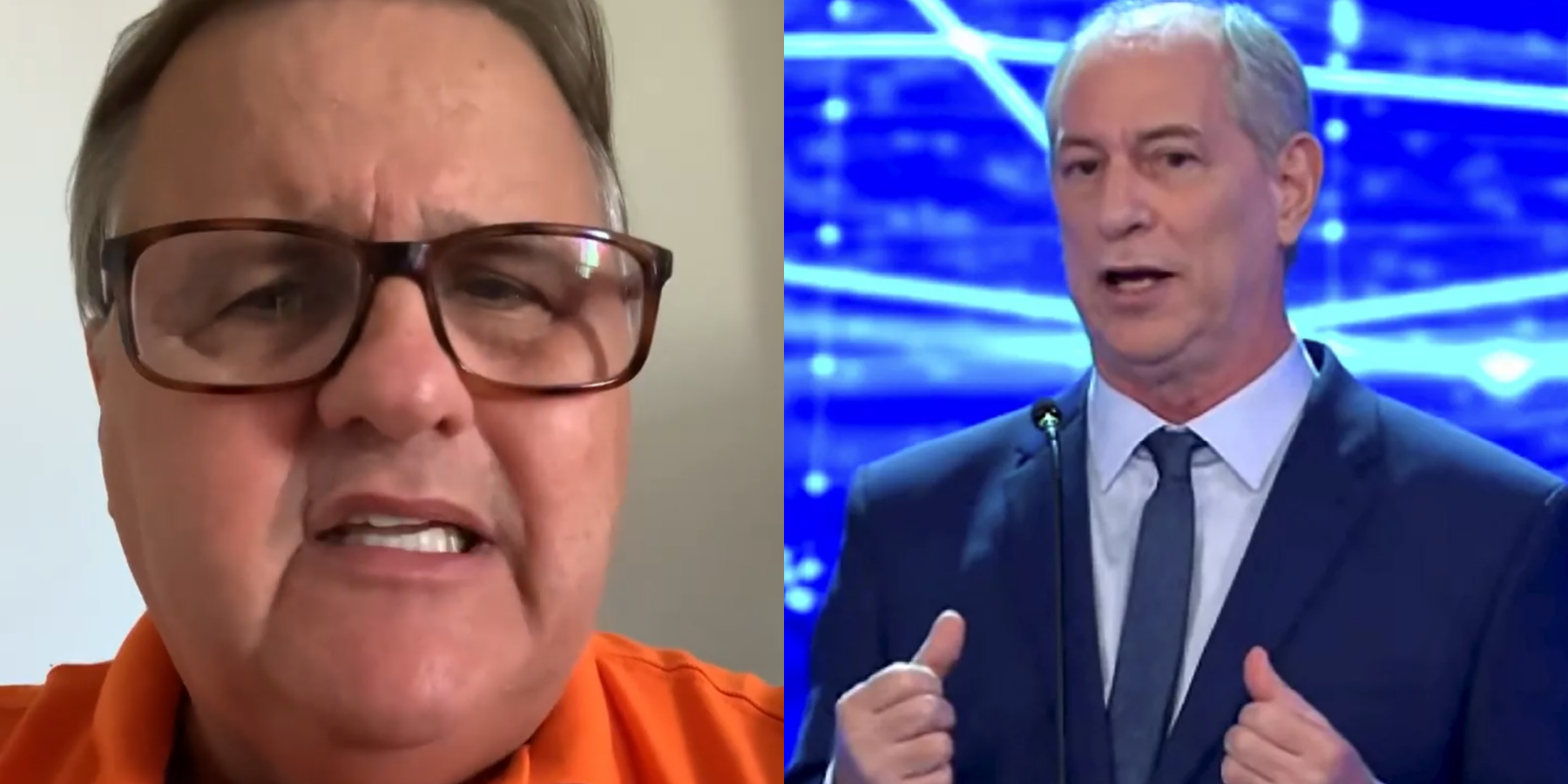 V deo Geddel xinga Ciro Gomes ap s ser citado por candidato em debate