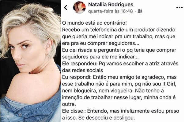 Ex-atriz Da Globo Perde Papel Por Falta De Seguidores No Instagram E ...