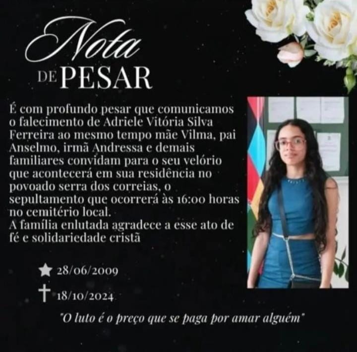 Nota de pesar